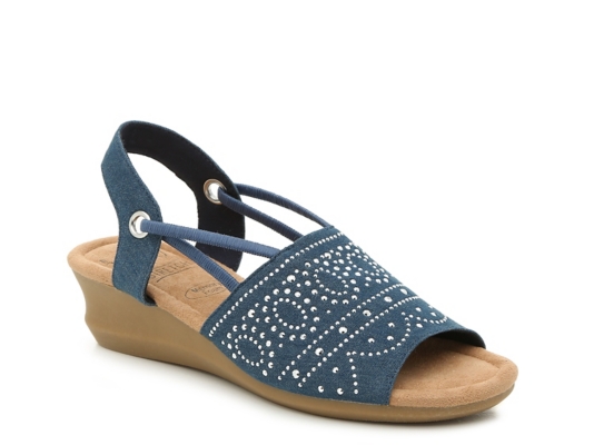 Impo Genie Wedge Sandal Women's Shoes | DSW