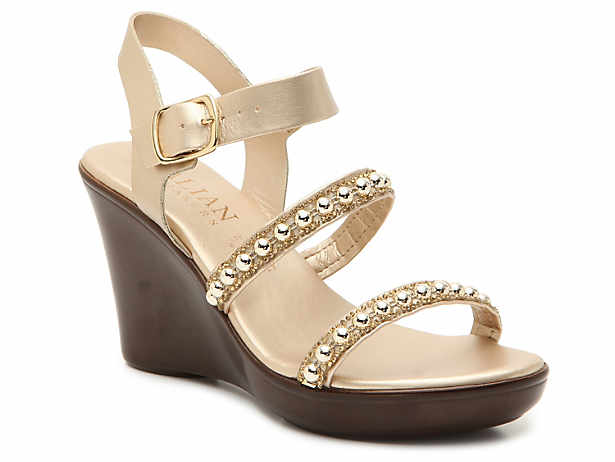 Gold Ankle Strap Sandals | DSW