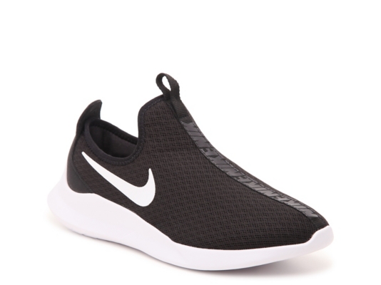 black nike slip ons womens