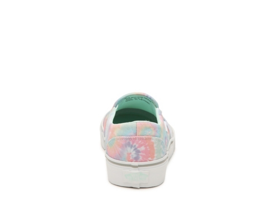 vans doheny women's skate shoes tie dye