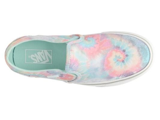 vans asher womens tie dye