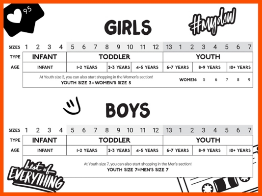 ugg sizes kid compared women's