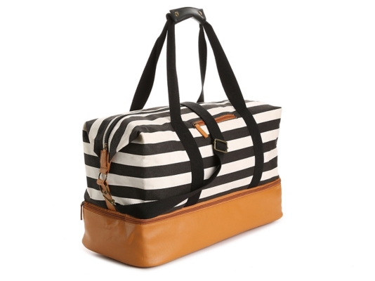 DSW Exclusive Free Striped Weekender Women's Handbags & Accessories | DSW