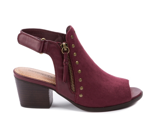 bare traps ivella block heel booties
