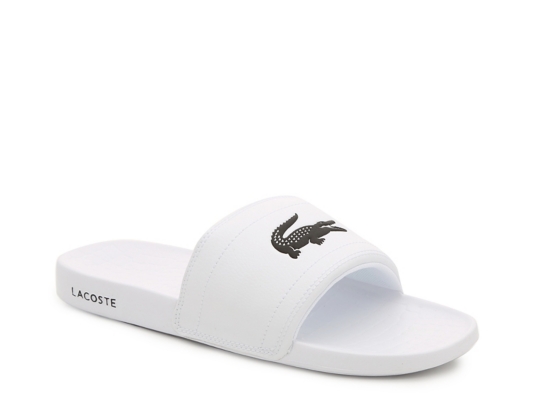 lacoste men's fraisier slide sandal