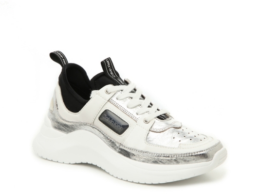 calvin klein ultra leather neoprene sneakers