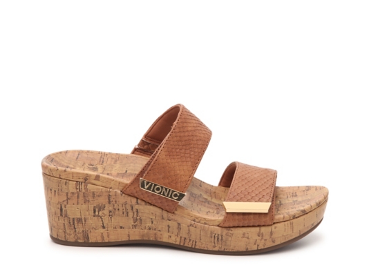 vionic pepper wedge sandal