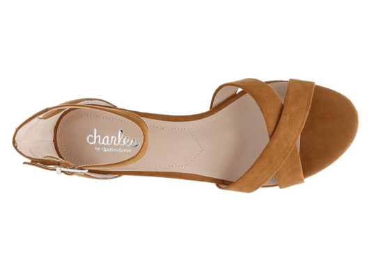 charles david griffin wedge sandal