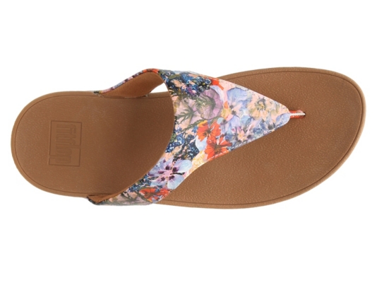 FitFlop Lottie Flower Crush Wedge Sandal Women�s Shoes DSW