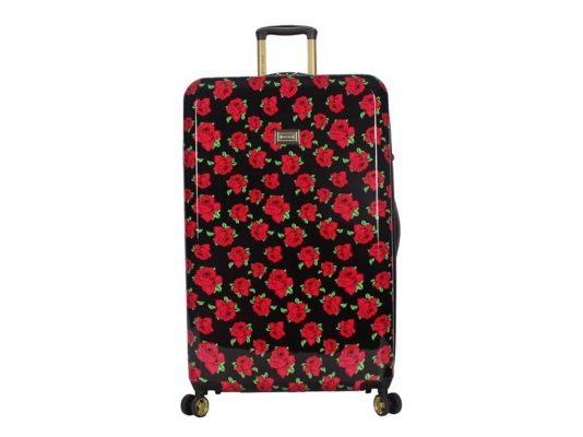 betsey johnson hard shell luggage