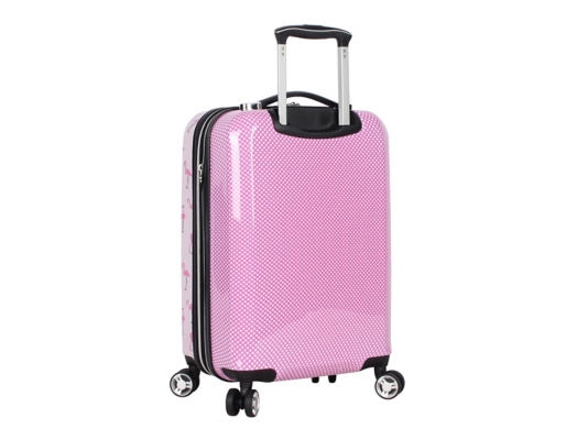 betsey johnson hard shell luggage