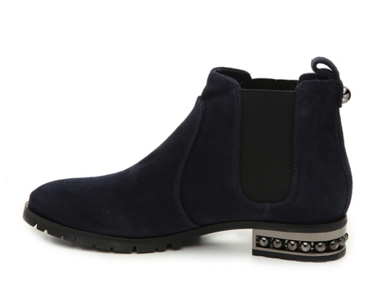 karl lagerfeld paris saxe beaded leather chelsea boots