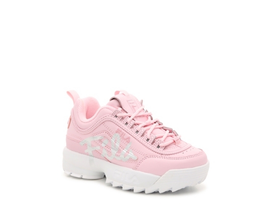 pink fila kids