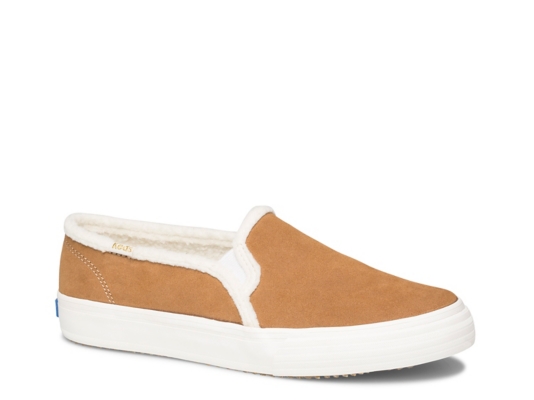 brown slip on sneakers
