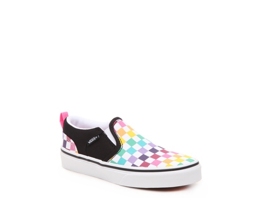 rainbow vans for girls