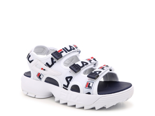 dsw fila disruptor sandal