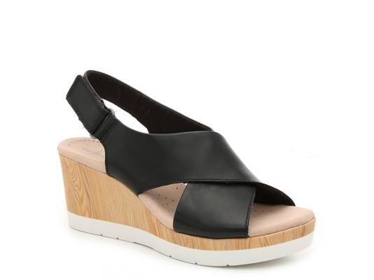 clarks cammy pearl wedge