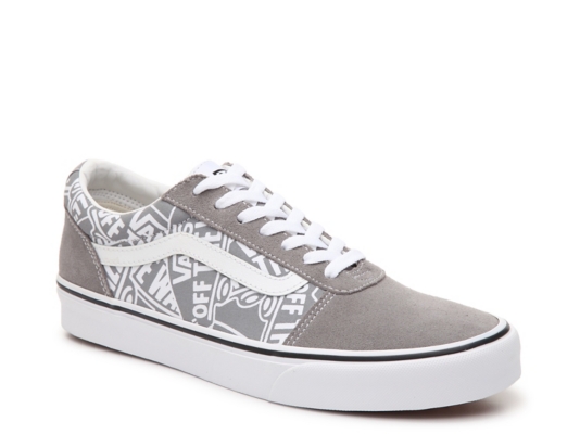 vans ward lo leather sneaker