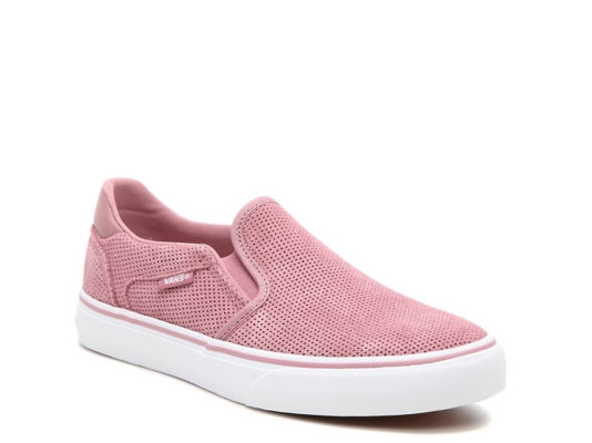 vans slip on mauve