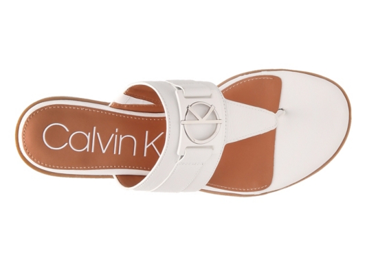 calvin klein farley sandal