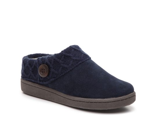 clarks sweater button clog slippers