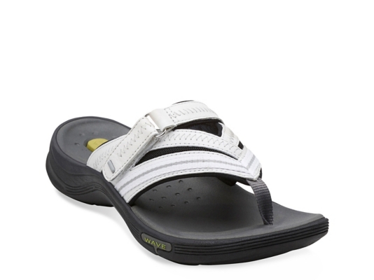 clarks wave sandals