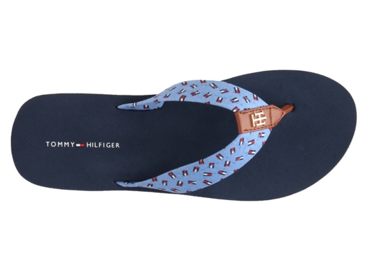 dsw tommy hilfiger flip flops