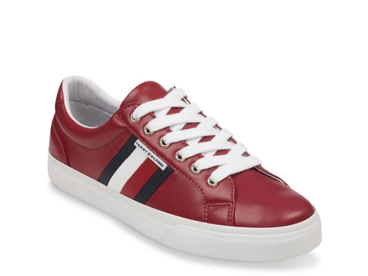 red tommy shoes