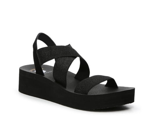 dsw yellow box flip flops