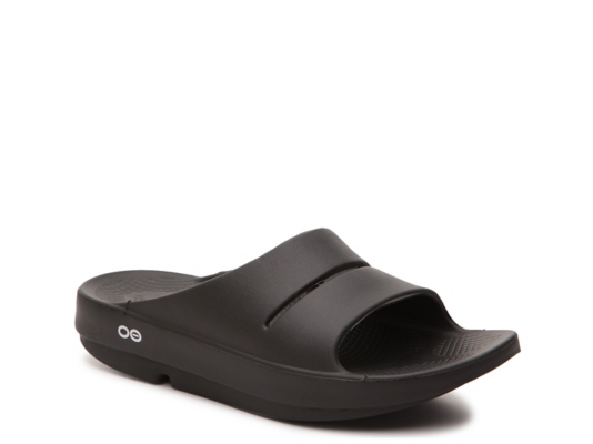 oofos men's slide sandals