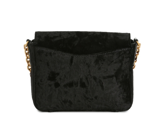 ralph lauren velvet crossbody bag