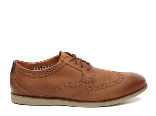 clarks raharto wing men's wingtip oxford shoes