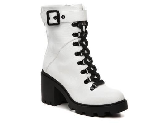 dsw white boots