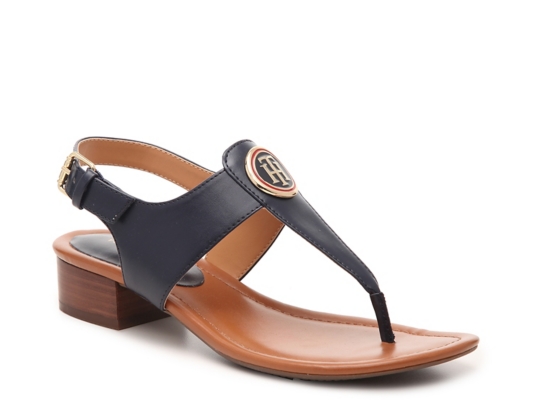 dsw tommy hilfiger flip flops