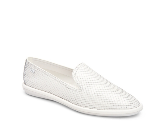 white calvin klein pumps