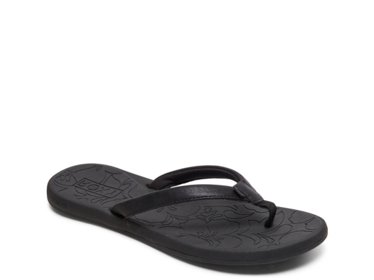 roxy flip flops dsw