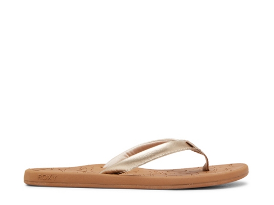 roxy flip flops dsw