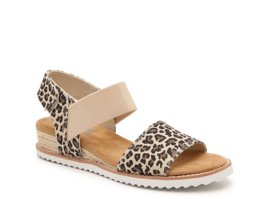 skechers women's wedge sandals