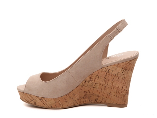 leandra slingback wedge