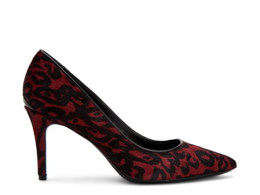 calvin klein gayle pumps leopard