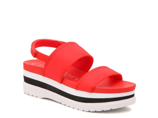 calvin klein women's nola sandals