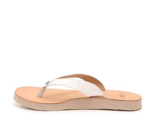 ugg tawney flip flop white