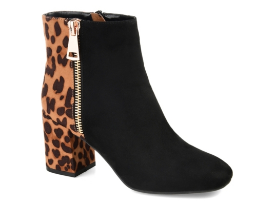 leopard print booties dsw