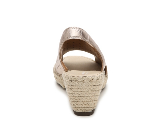 clarks espadrille wedges