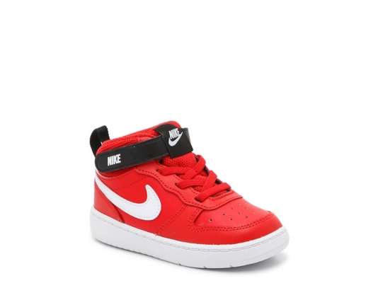 nike court borough low red