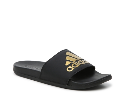 womens black adidas slides