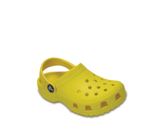 yellow women crocs