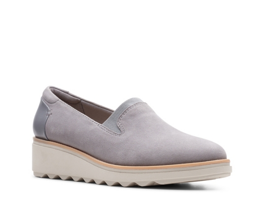 clarks ladies wedge shoes