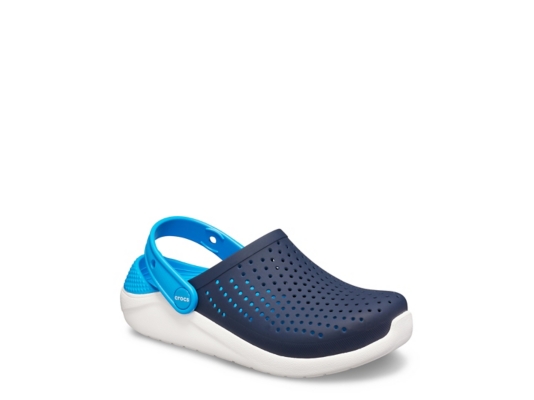 crocs literide clogs with perforations