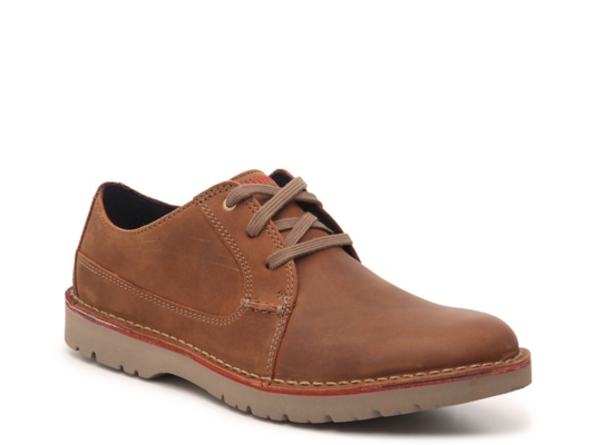 clarks men's vargo plain leather oxfords